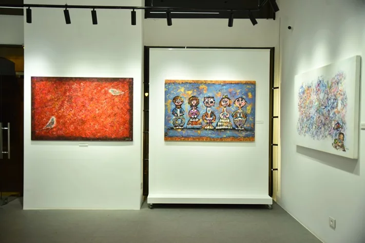 Refresh by Samir Tamari at Maya Art Space